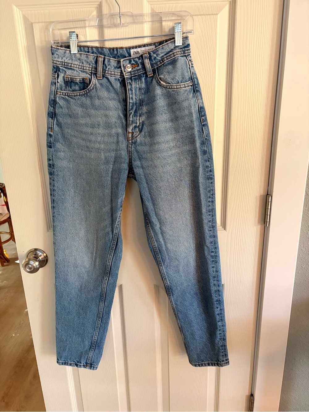 Zara Womens Light Blue Jeans